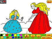 Флеш игра онлайн Coloring 8 Princesses